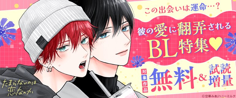 この出会いは運命…？ 彼の愛に翻弄されるBL特集