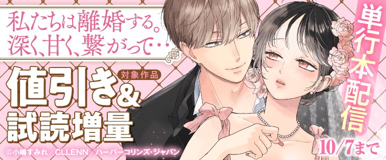 『私たちは離婚する。深く、甘く、繋がって…』単行本配信記念