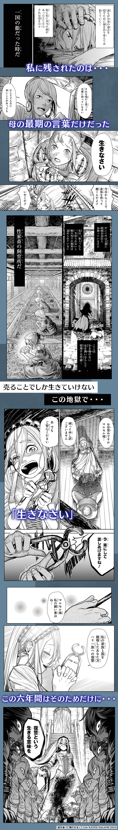 血を這う亡国の王女