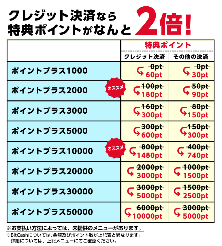 ポイントについて