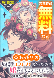 「売れ残りの奴隷エルフを拾ったので、娘にすることにした」新刊