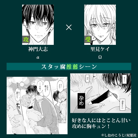 子連れΩ、偽装交際はじめました