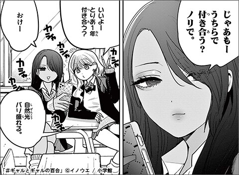 ＃ギャルとギャルの百合